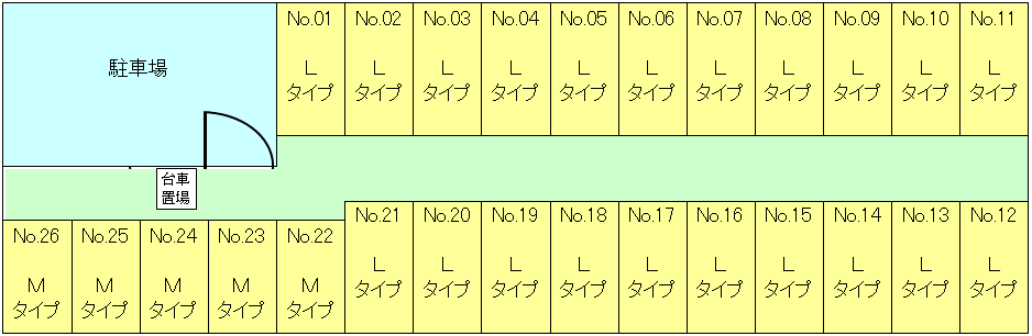 南側レイアウト